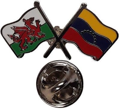 Wales & Venezuela Pin Badge