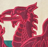 Wales Vintage Look Flag - 19in x 12in | NWFlags