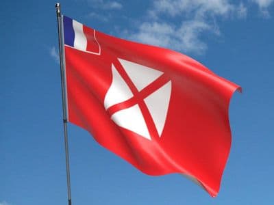 Wallis and Fortuna Flag - 5ft x 3ft | Standard Polyester