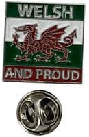 Welsh and Proud Pin Badge | NWFlags