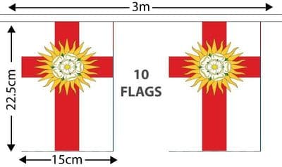West Riding of Yorkshire Bunting 3m
