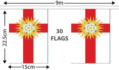 West Riding of Yorkshire Bunting 9m