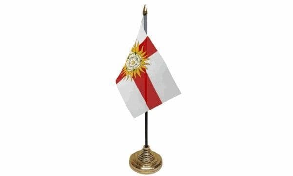 West Riding of Yorkshire Table Flag | Buy West Riding Table Flag