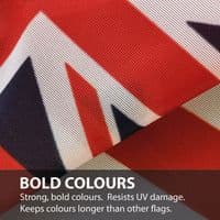 White Ensign 1.5ft x 1ft Knitted Heavy Polyester Flag | NWFlags