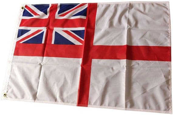White Ensign 3ft x 2ft Knitted Heavy Polyester Flag | NWFlags