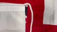 White Ensign Sewn Flag with Rope & Toggle | NWFlags