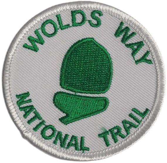 Wolds Way National Trail Round patch | Buy Wolds Way Trail patch
