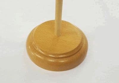 Wooden Base For Large Hand Flags - 1 Hole