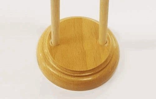 Buy Wooden Base For Large Hand Flags 2 Hole | NWFlags