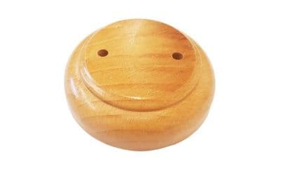 Wooden Base For Small Hand Flags - 2 Hole