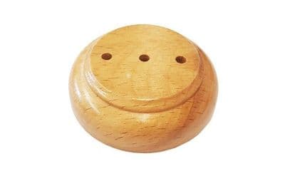 Wooden Base For Small Hand Flags - 3 Hole