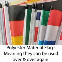 World Cup 2026 Hand Flags All 48 Competing Nations 5x3 | NWFlags