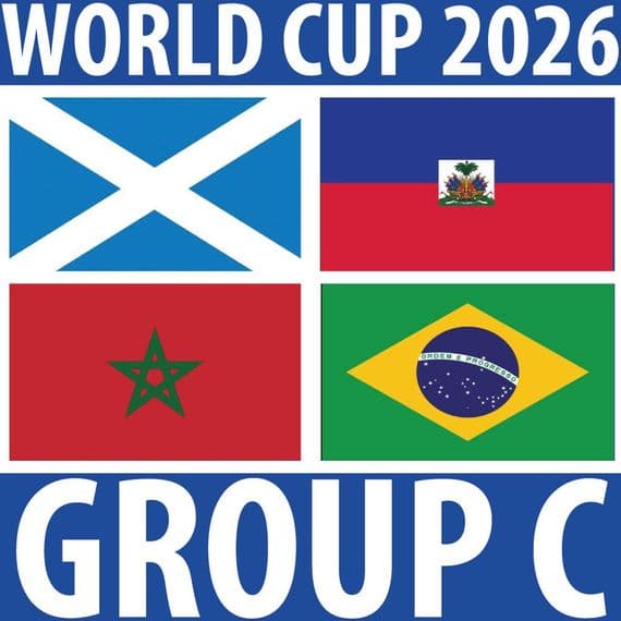 World Cup 2026 - Group C Flags - Free UK Delivery | NWFlags