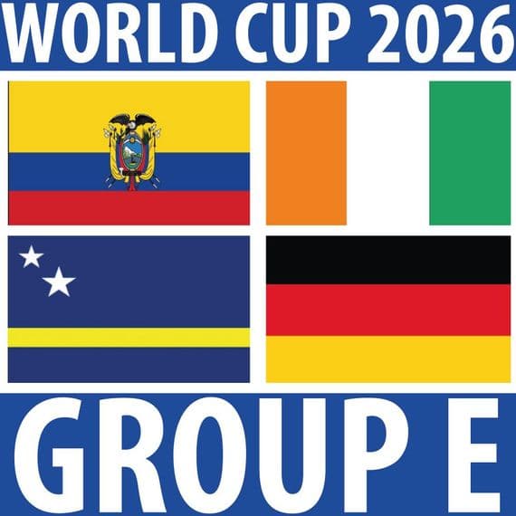 World Cup 2026 - Group E Flags - Free UK Delivery | NWFlags
