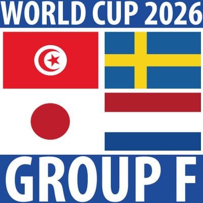 World Cup 2026 - Group F Teams