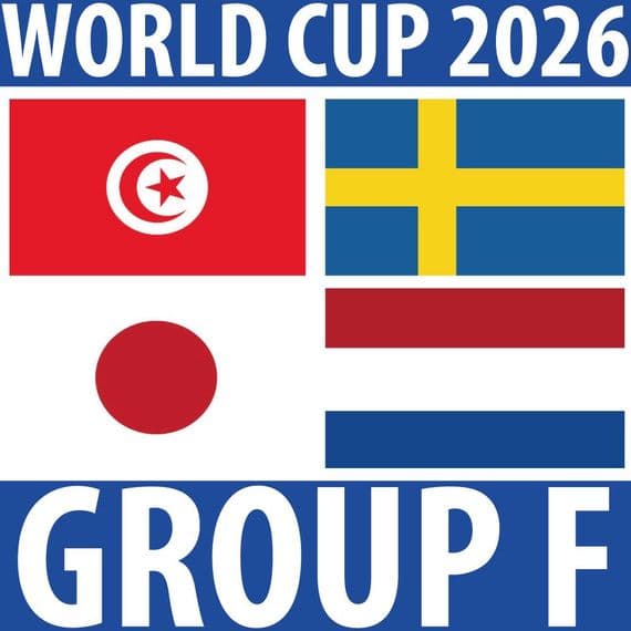 World Cup 2026 - Group F Flags - Free UK Delivery | NWFlags
