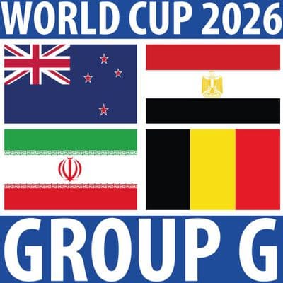 World Cup 2026 - Group G Teams
