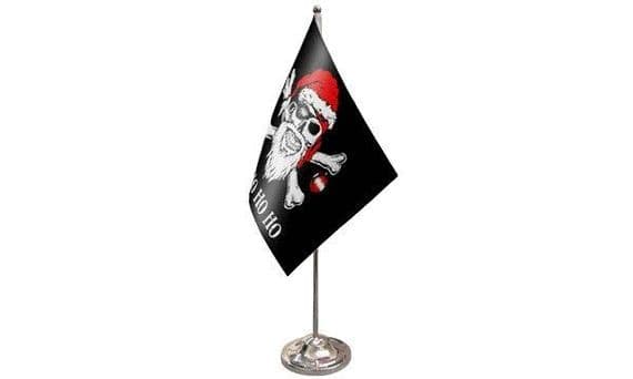 Yo Ho Ho Pirate Table Flag | Buy Yo Ho Ho Pirate Satin Table Flag