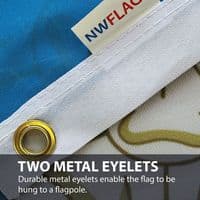 Yorkshire 1.5ft x 1ft Knitted Heavy Polyester Flag | NWFlags