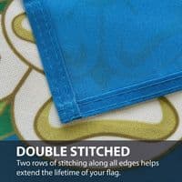 Yorkshire 1.5ft x 1ft Knitted Heavy Polyester Flag | NWFlags