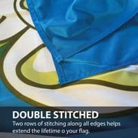 Yorkshire Flag 5ft x 3ft Knitted Heavy Polyester | NWFlags