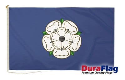 Yorkshire Old Premium Quality DuraFlag Rope & Toggle - 5ft x 3ft