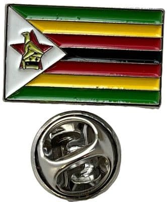 Zimbabwe Flag Pin Badge
