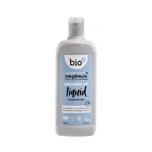 Bio-D Washing Up Liquid Fragrance Free 750ml