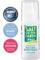Salt of The Earth Deodorant Spray Unscented 100ml