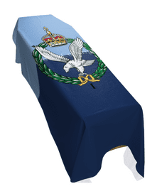 1 ARMY AIR CORPS (PORTRAIT) PREMIUM COFFIN DRAPE
