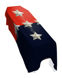 1 MILITARY POLICE BRIGADE PREMIUM COFFIN DRAPE