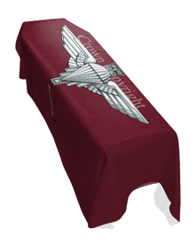 1 PARACHUTE REGIMENT PREMIUM COFFIN DRAPE