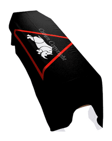 1 UK DIVISION PREMIUM COFFIN DRAPE