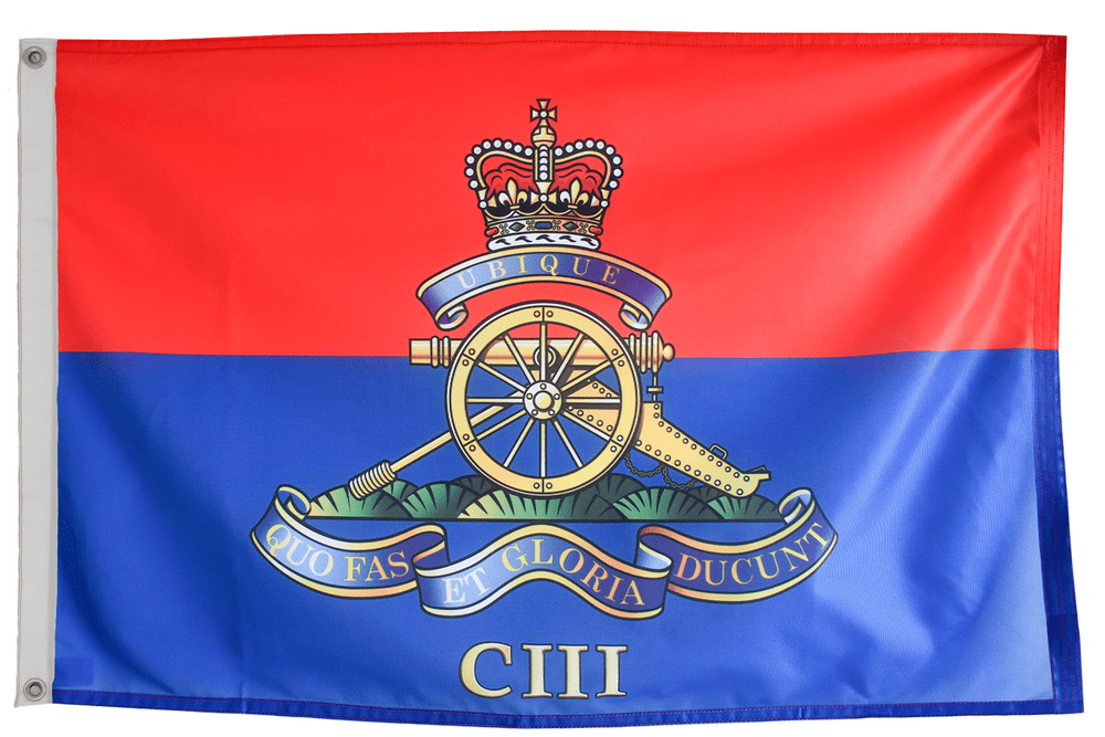 103 Royal Artillery British Army Flag with Eyelets