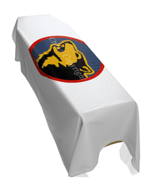 104 LOGISTIC SUPPORT BRIGADE PREMIUM COFFIN DRAPE