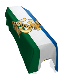 13TH HUSSARS PREMIUM COFFIN DRAPE