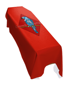 143 WEST MIDLANDS BRIGADE (PORTRAIT) PREMIUM COFFIN DRAPE