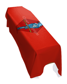 143 WEST MIDLANDS BRIGADE PREMIUM COFFIN DRAPE