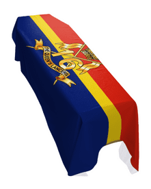 16TH 5TH THE QUEENS ROYAL LANCERS PREMIUM COFFIN DRAPE
