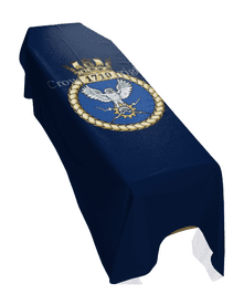 1710 SQUADRON (PORTRAIT) PREMIUM COFFIN DRAPE