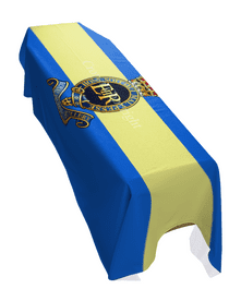 1ST REGIMENT ROYAL HORSE ARTILLERY PREMIUM COFFIN DRAPE