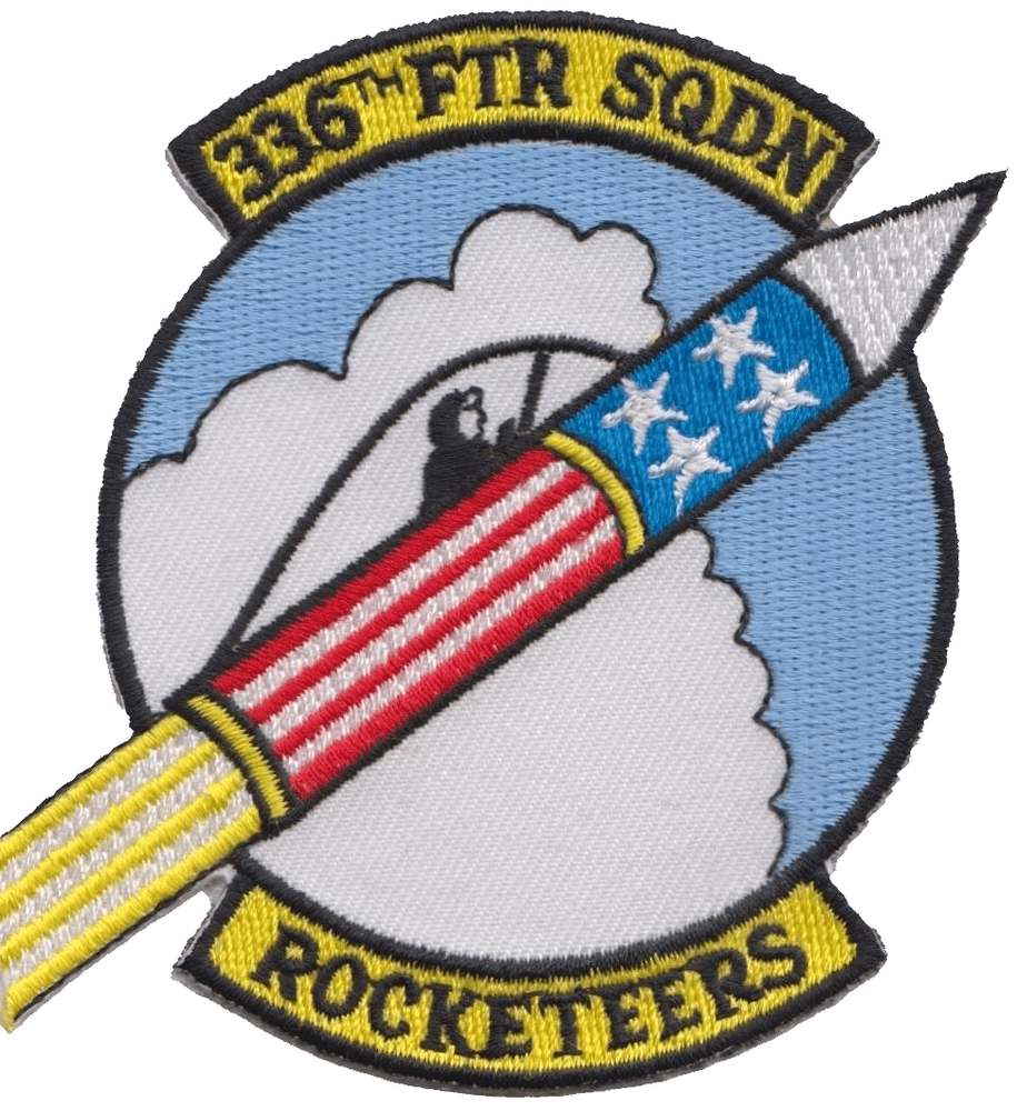 336th Fighter Squadron 336 FS United States Air Force USAF Embroidered