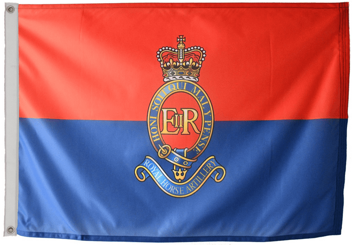 3rd Regiment Royal Horse Artillery British Army Flag with Eyelets