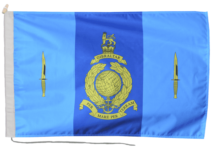 40 Commando Royal Marines Flag with Rope & Toggle