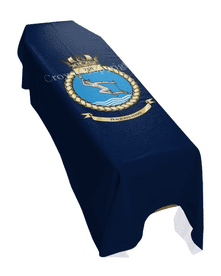 750 SQUADRON (PORTRAIT) PREMIUM COFFIN DRAPE