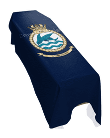 820 SQUADRON (PORTRAIT) PREMIUM COFFIN DRAPE