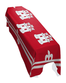 ABERDEEN CITY FLAG PREMIUM COFFIN DRAPE (MADE TO ORDER)