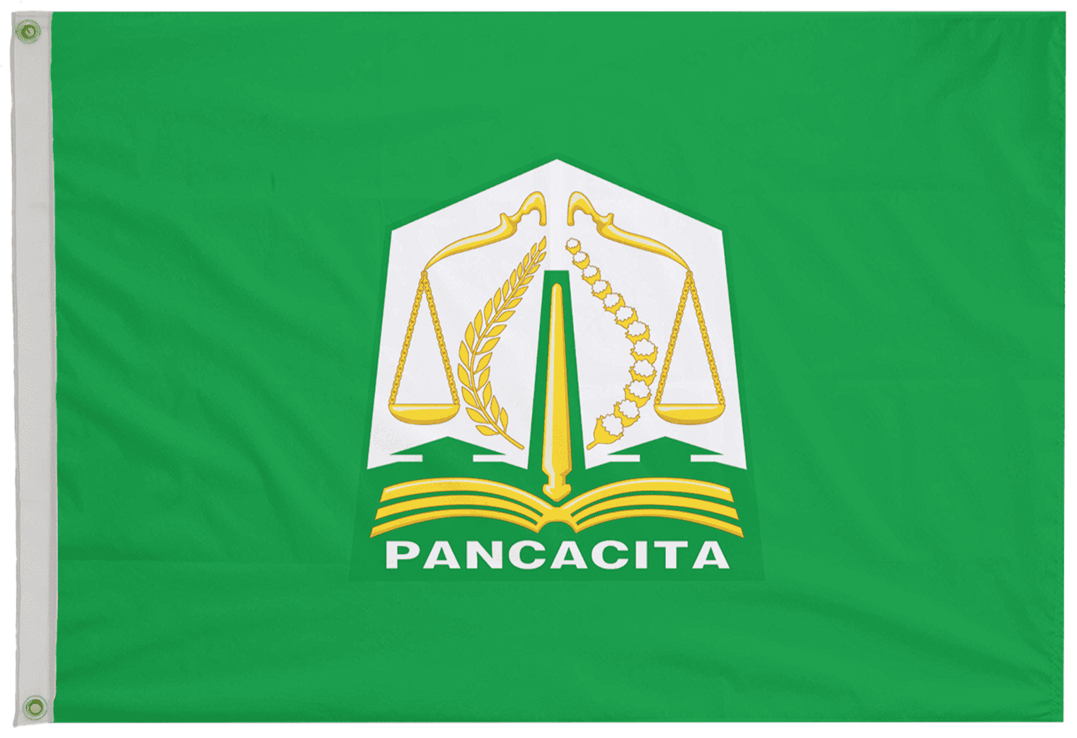 Aceh Province Indonesia Flag with Eyelets - 1 Yard (90cm x 45cm)