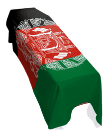 AFGHANISTAN FLAG PREMIUM COFFIN DRAPE (MADE TO ORDER)