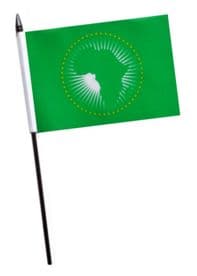 African Union Small Hand Waving Flag